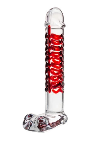 Нереалистичный фаллоимитатор Sexus Glass, 16 см